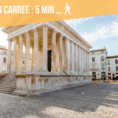 Le Vintage, Appart,Hotel Particulier, Centre Nimes Maisoncarreeconciergerie Luaran gambar